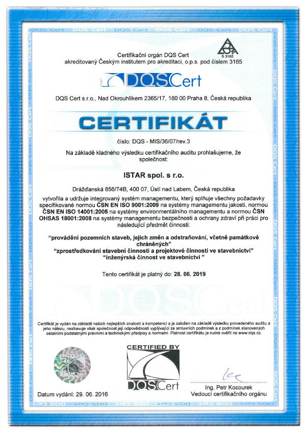 istar-certifikace